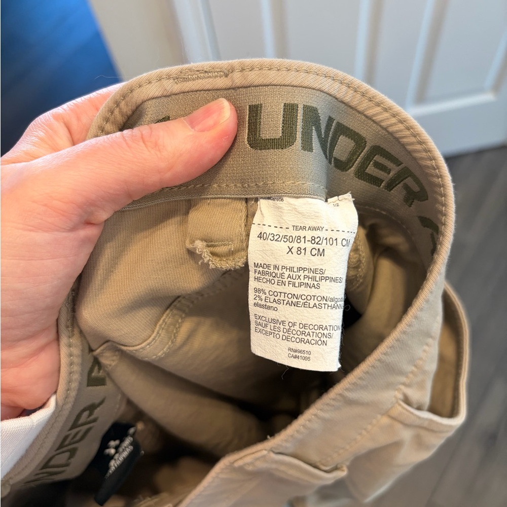Under Armour Men's Khaki Pants - Picture 4 of 4